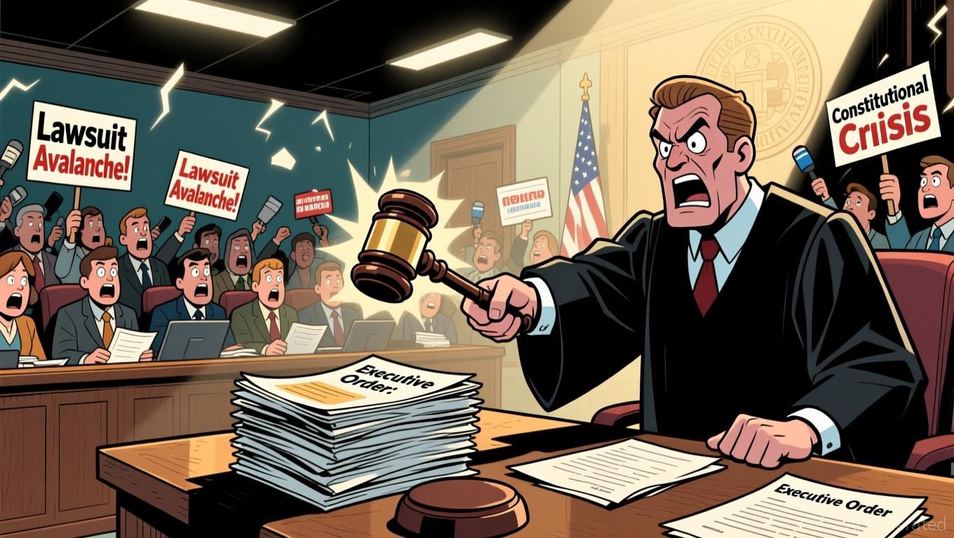 Trump Signed a Mail Voting Order. 23 States Sued Within Hours. The Midterms Are in 6 Months.