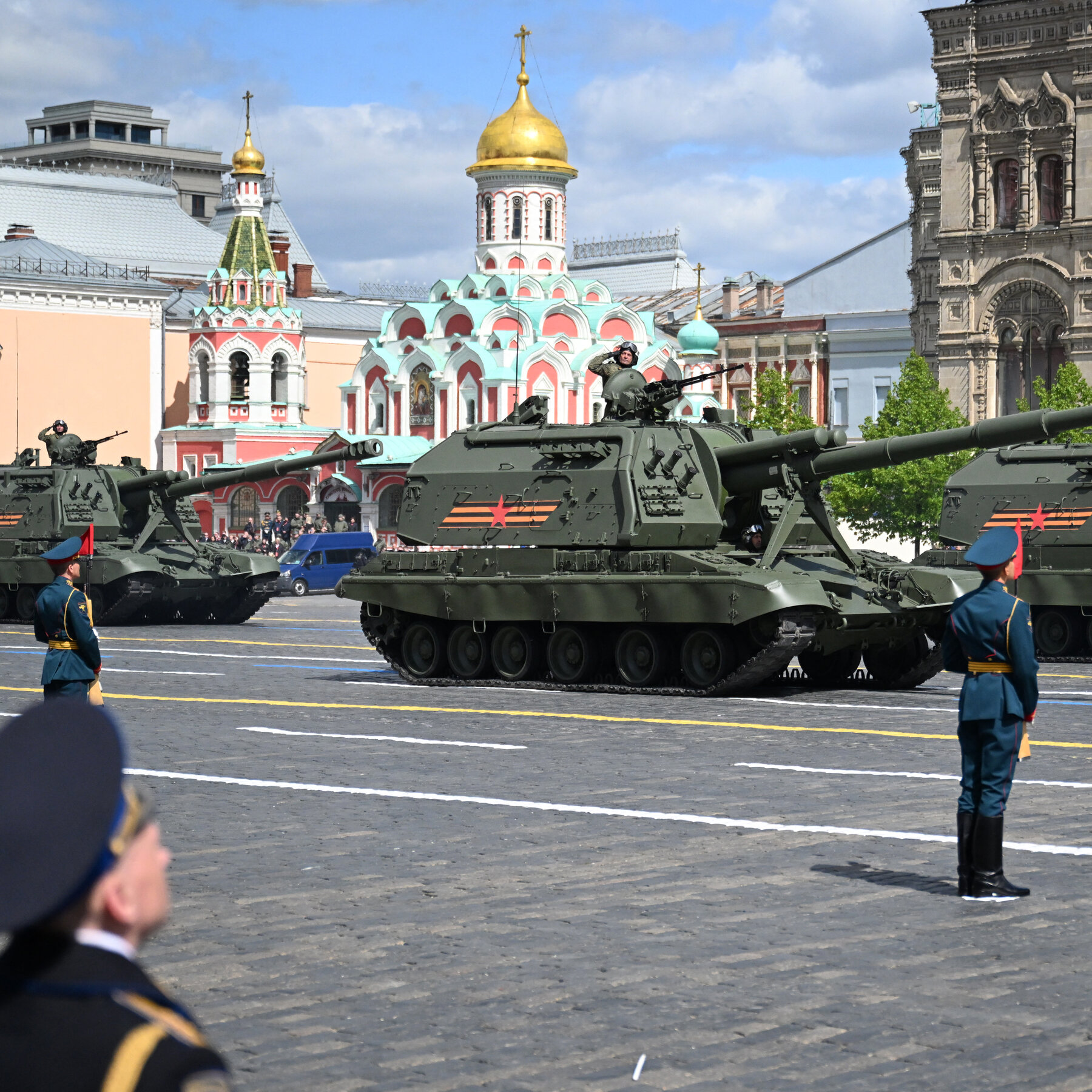 Russia's Victory Day Parade Will Have No Tanks. That Hasn't Happened Since the Ukraine Invasion Started.