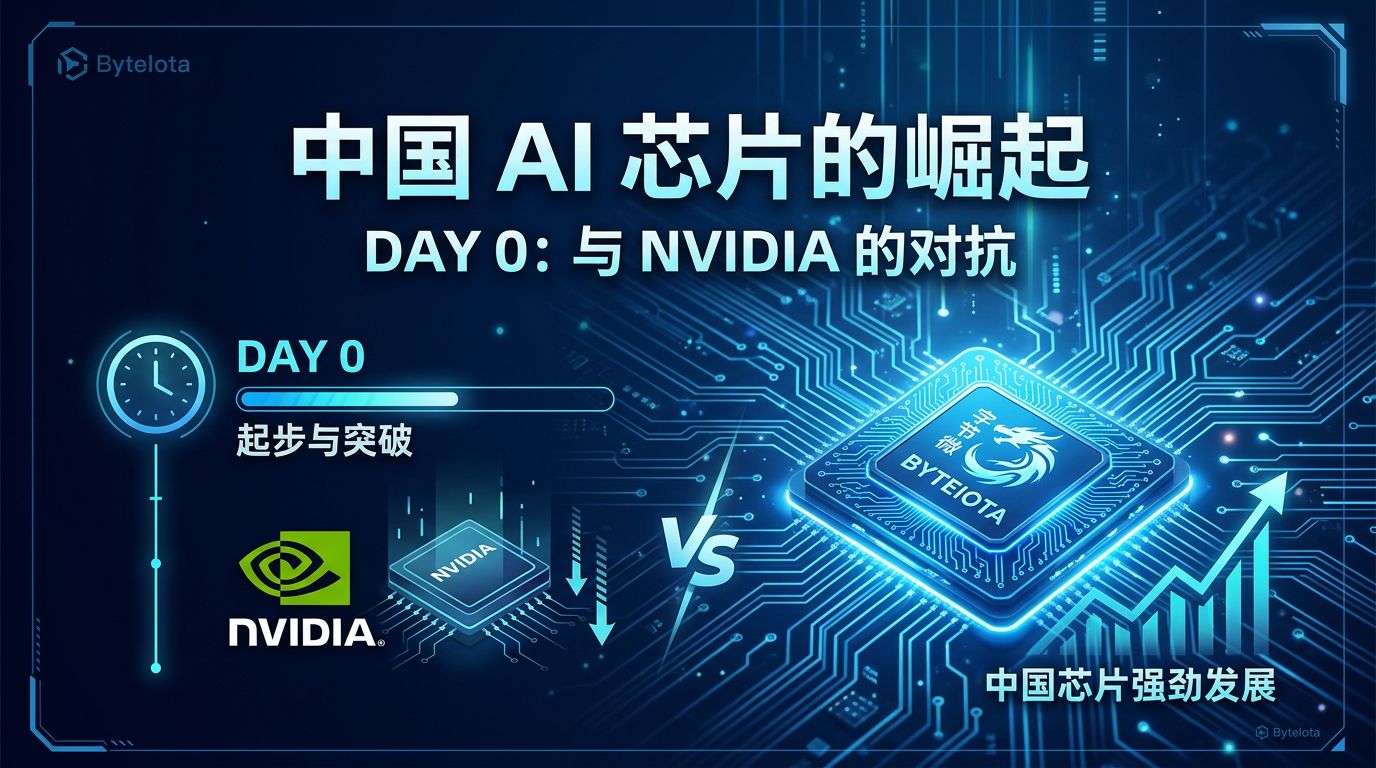 China's AI Chips Achieved Day Zero Parity with Nvidia. Jensen Huang Says His China Share Is Now Zero.